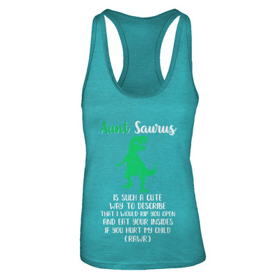 Aunt Saurus Is Such A Cute Way To Describe Aunt Gift T-Shirt & Tank Top | Teecentury.com