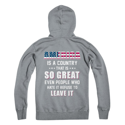 America Is A Country That Is So Great PATRIOTIC Veteran T-Shirt & Hoodie | Teecentury.com