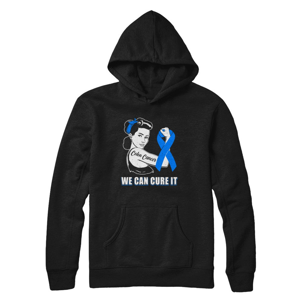 Colon Cancer Awareness Survivor We Can Cure It T-Shirt & Hoodie | Teecentury.com