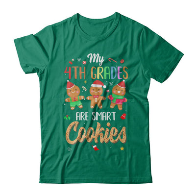 Teacher My 4th Graders Are Smart Cookies Christmas T-Shirt & Sweatshirt | Teecentury.com