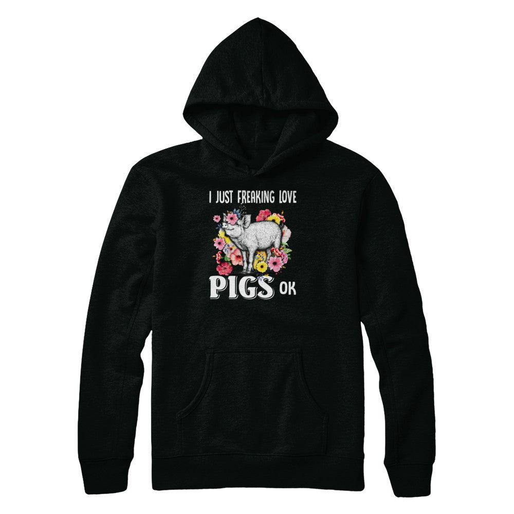 I Just Freaking Love Pigs T-Shirt & Tank Top | Teecentury.com