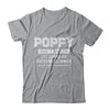 Poppy Like A Grandpa Only Cooler Fathers Day Gift T-Shirt & Hoodie | Teecentury.com