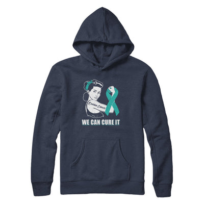 Ovarian Cancer Awareness Survivor We Can Cure It T-Shirt & Hoodie | Teecentury.com