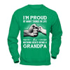 Proud Of Many Things In Life Nothing Beats Being A Grandpa T-Shirt & Hoodie | Teecentury.com