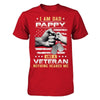 I'm A Dad Pappy And A Veteran Nothing Scares Me T-Shirt & Hoodie | Teecentury.com