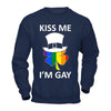 Kiss Me I'm Gay Lgbt St Patrick's Day T-Shirt & Hoodie | Teecentury.com