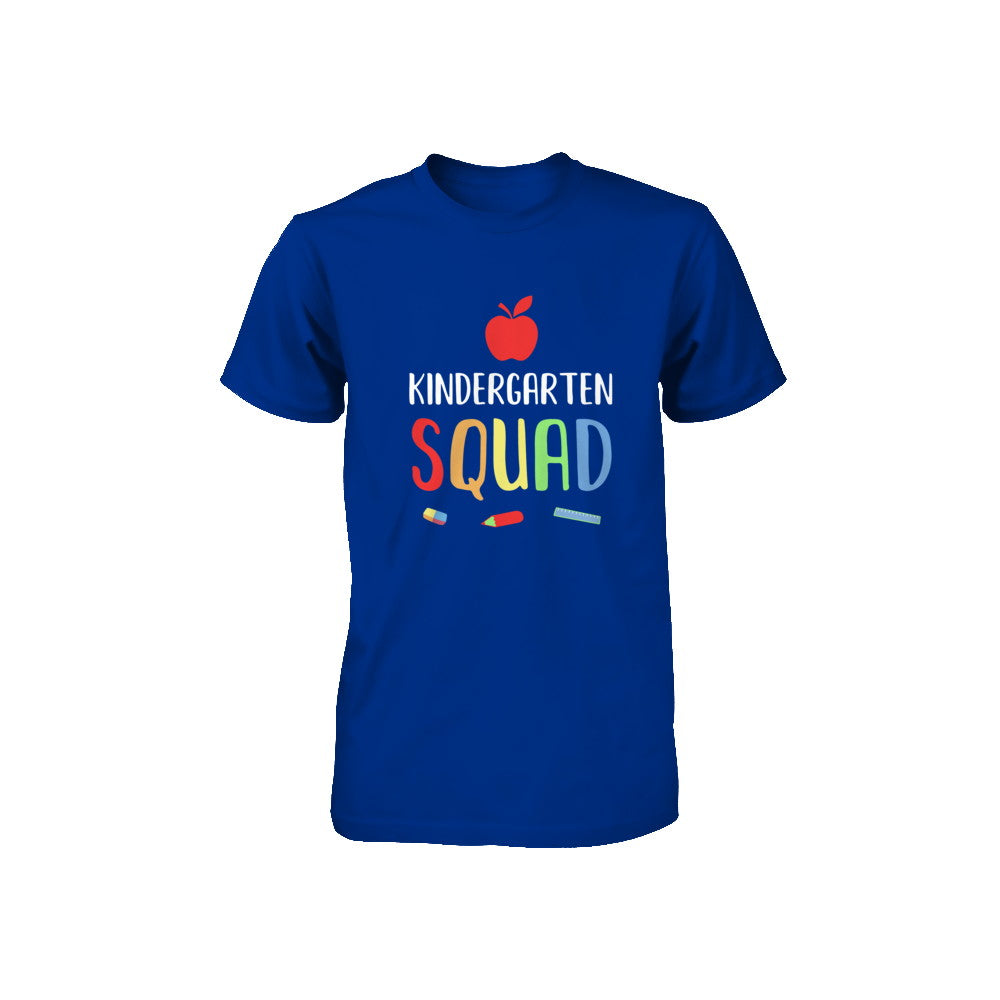 Kindergarten Squad Back To School Teacher Gift Youth Youth Shirt | Teecentury.com