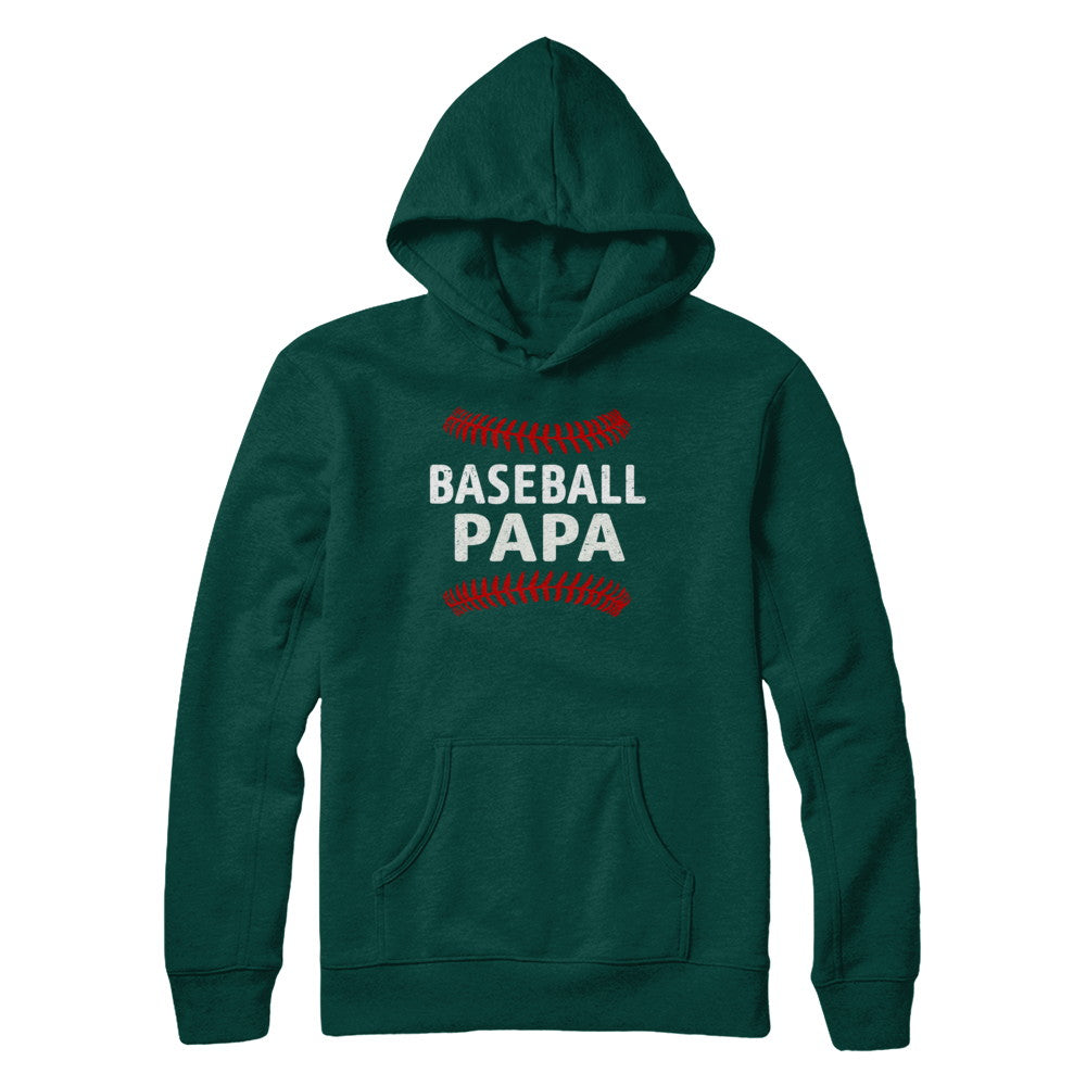Baseball Papa T-Shirt & Hoodie | Teecentury.com