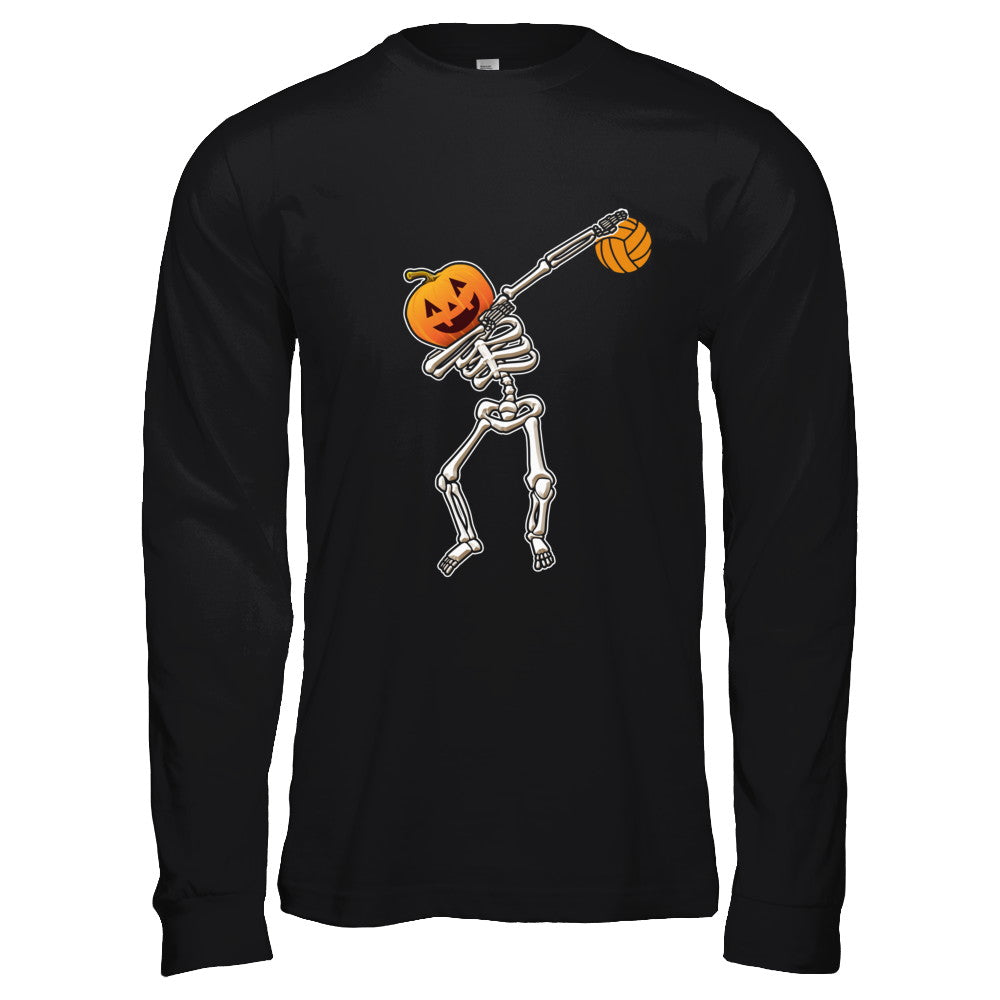 Halloween Dabbing Skeleton Volleyball T-Shirt & Hoodie | Teecentury.com