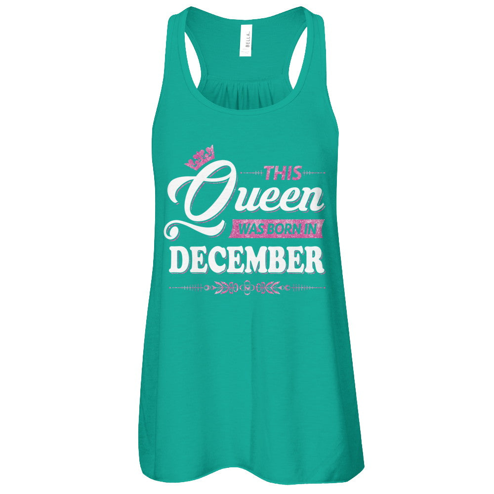 This Queen Was Born In December T-Shirt & Tank Top | Teecentury.com