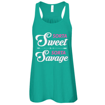 Sorta Sweet Sorta Savage T-Shirt & Tank Top | Teecentury.com