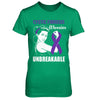 Cystic Fibrosis Warrior Unbreakable Cystic Fibrosis Awareness T-Shirt & Hoodie | Teecentury.com