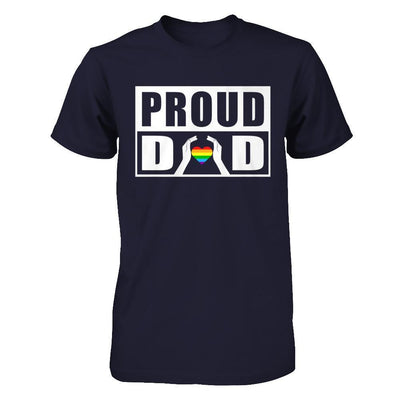 Proud Dad Lgbt Gay Lesbian Pride T-Shirt & Hoodie | Teecentury.com