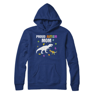 Proud Autism Mom T-Rex Dinosaur Autism Awareness T-Shirt & Hoodie | Teecentury.com