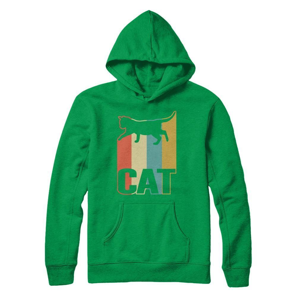 Classic Vintage Retro Style Cat T-Shirt & Hoodie | Teecentury.com