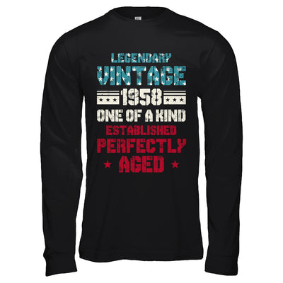 Legendary Vintage 1958 64th Years Old Birthday Gift T-Shirt & Hoodie | Teecentury.com