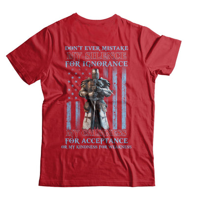 Don't Ever Mistake My Silence For Ignorance T-Shirt & Hoodie | Teecentury.com