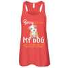 Sorry I'm Late My Pitbull Was Sitting On Me Funny Dog T-Shirt & Tank Top | Teecentury.com