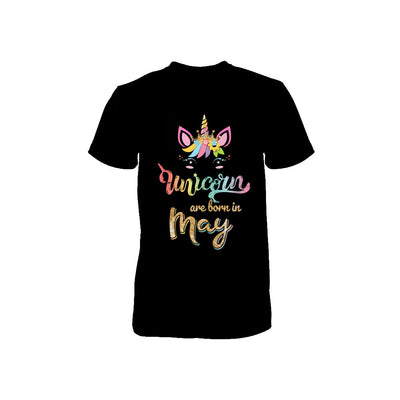 Cute Unicorns Are Born In May Birthday Gift Youth Youth Shirt | Teecentury.com