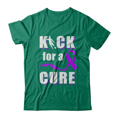 Kick For A Cure Soccer Alzheimers Pancreatic Lupus Awareness T-Shirt & Hoodie | Teecentury.com