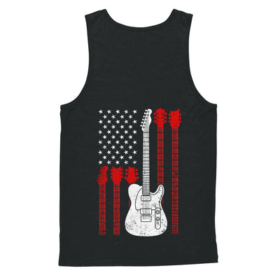Guitar American Us Flag Music Player T-Shirt & Hoodie | Teecentury.com