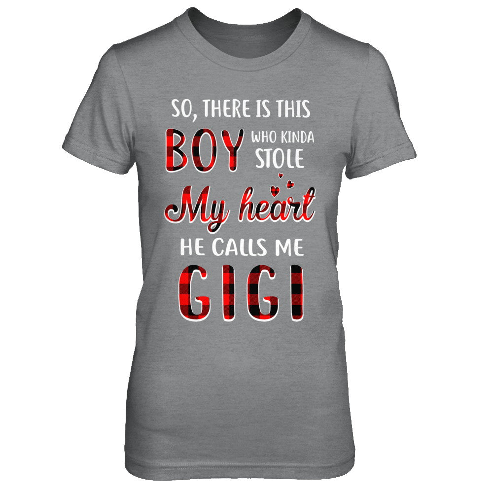 This Boy Who Kinda Stole My Heart He Calls Me Gigi T-Shirt & Hoodie | Teecentury.com
