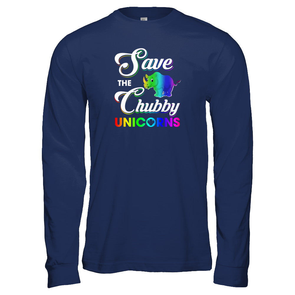 Save The Chubby Unicorns Rhino T-Shirt & Tank Top | Teecentury.com