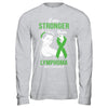 I Am Stronger Than Lymphoma Awareness Support T-Shirt & Hoodie | Teecentury.com