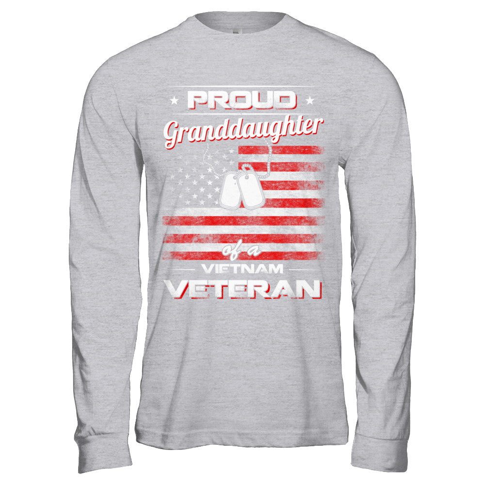Proud Granddaughter Of A Viet Nam Veteran T-Shirt & Hoodie | Teecentury.com
