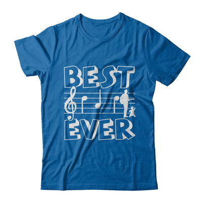 Best Dad Ever Music Piano Guitar Singer T-Shirt & Hoodie | Teecentury.com