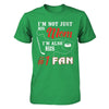 I'm Not Just His Mom I'm Also His Fan Hockey Mom T-Shirt & Hoodie | Teecentury.com