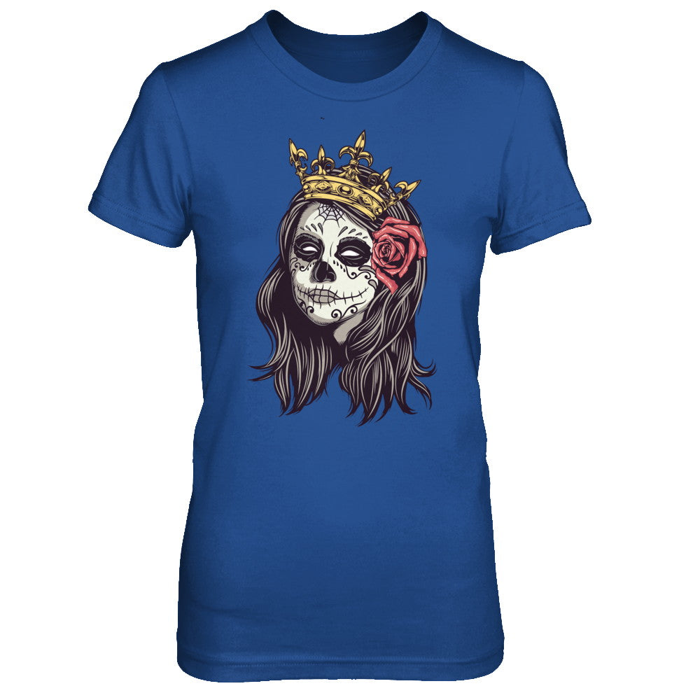 Halloween Queen Tattoos Costume Skeleton T-Shirt & Hoodie | Teecentury.com