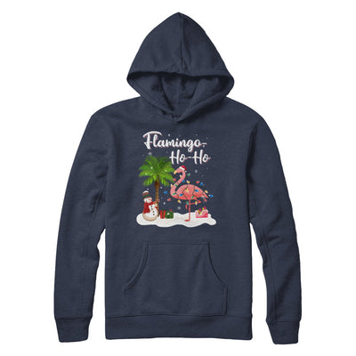 Flamingo Ho Ho Merry Christmas Gifts T-Shirt & Hoodie | Teecentury.com