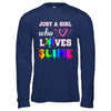 Just A Girl Who Loves Slime T-Shirt & Hoodie | Teecentury.com