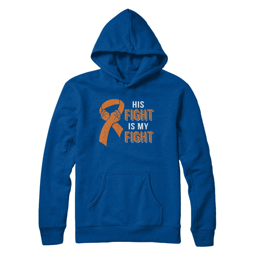 His Fight Is My Fight Multiple Sclerosis Awareness T-Shirt & Hoodie | Teecentury.com