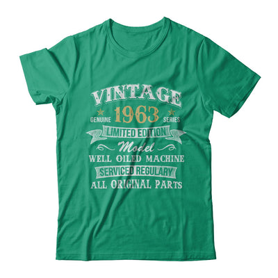 Vintage 59th Birthday Funny 1963 All Original Parts T-Shirt & Hoodie | Teecentury.com