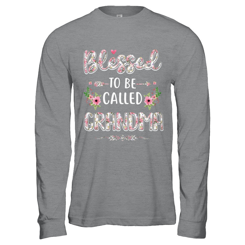 Funny Grandma Gifts Blessed To Be Called Grandma T-Shirt & Hoodie | Teecentury.com