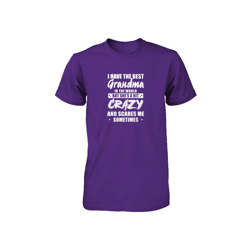 I Have The Best Grandma In The World Kids Youth Youth Shirt | Teecentury.com