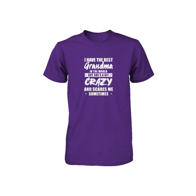 I Have The Best Grandma In The World Kids Youth Youth Shirt | Teecentury.com