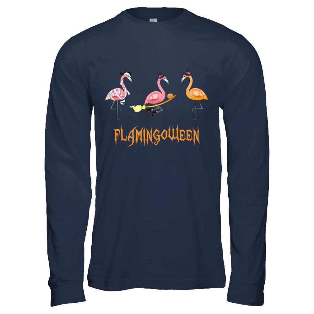 Funny Flamingoween Flamingo Halloween Gifts T-Shirt & Hoodie | Teecentury.com