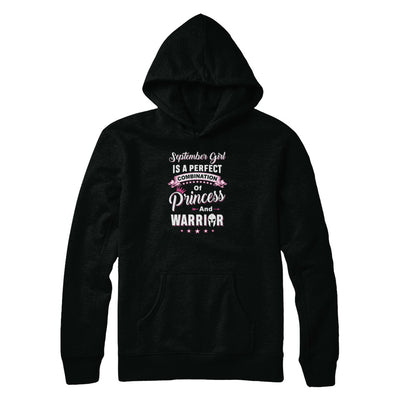 September Girl Is Perfect Princess Warrior Birthday Gift T-Shirt & Tank Top | Teecentury.com