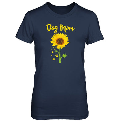 Funny Sunflower Dog Mom Paw Lover Mothers Day T-Shirt & Tank Top | Teecentury.com