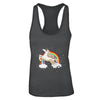 Funny Sloth Riding Unicorn Lover T-Shirt & Tank Top | Teecentury.com