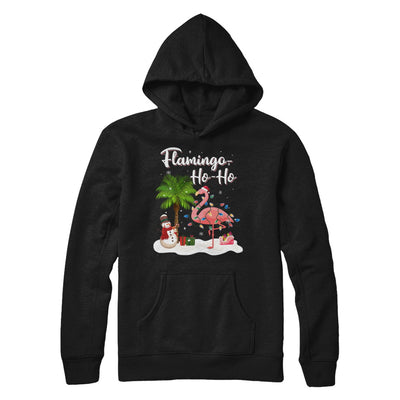 Flamingo Ho Ho Merry Christmas Gifts T-Shirt & Hoodie | Teecentury.com