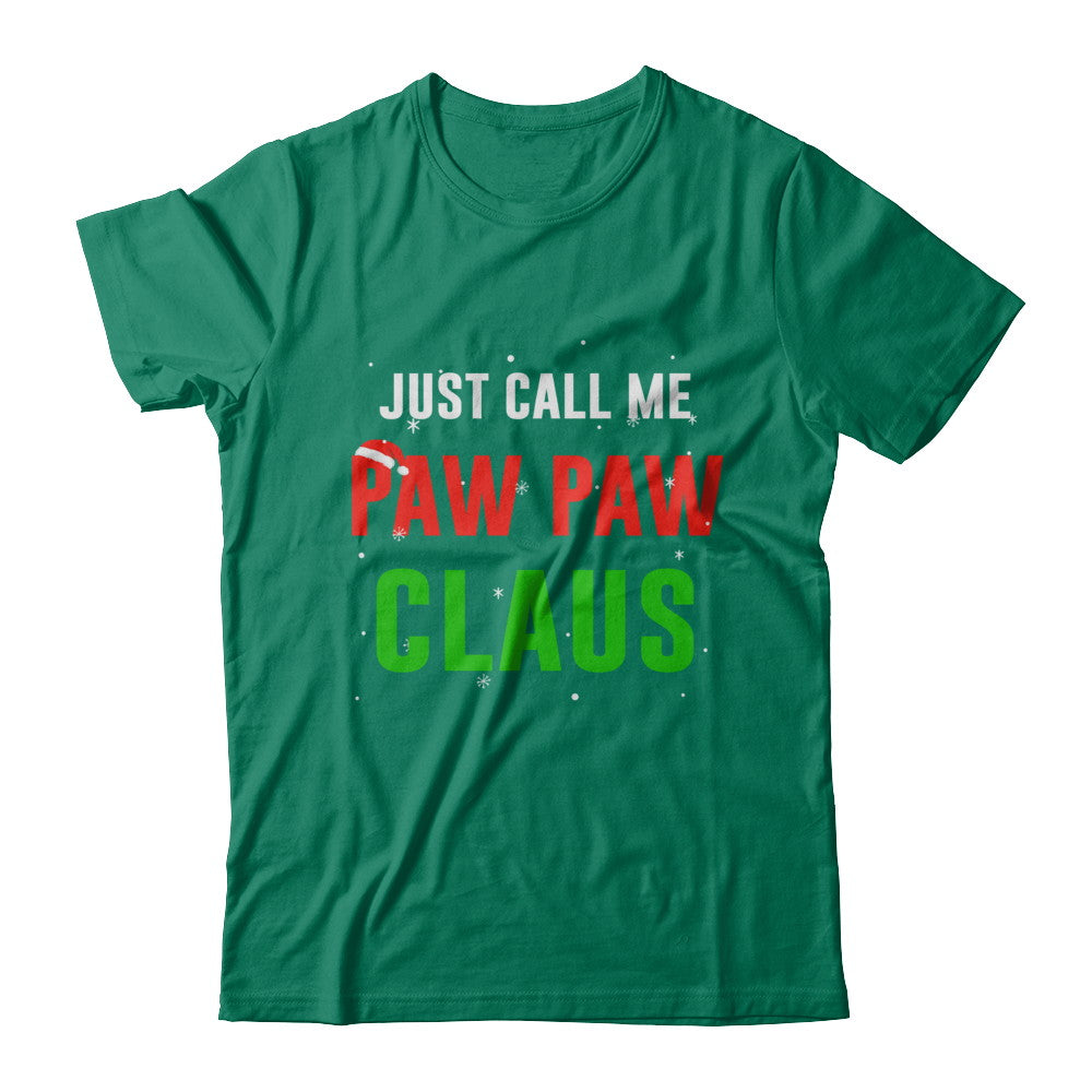 Santa Paw Paw Claus Matching Family Christmas Pajamas T-Shirt & Sweatshirt | Teecentury.com