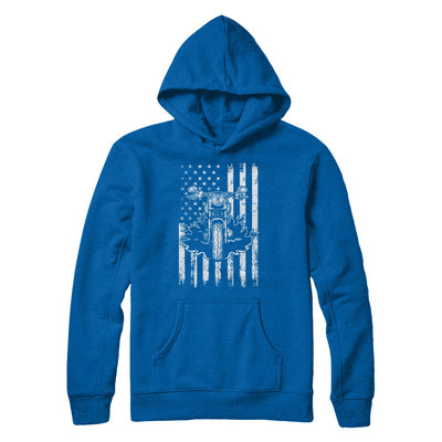 American Motorcycle Motorbike Us Flag Cool Biker T-Shirt & Hoodie | Teecentury.com