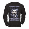 I Keep It All Inside Because I'd Rather Let The Pain Destroy Me T-Shirt & Hoodie | Teecentury.com