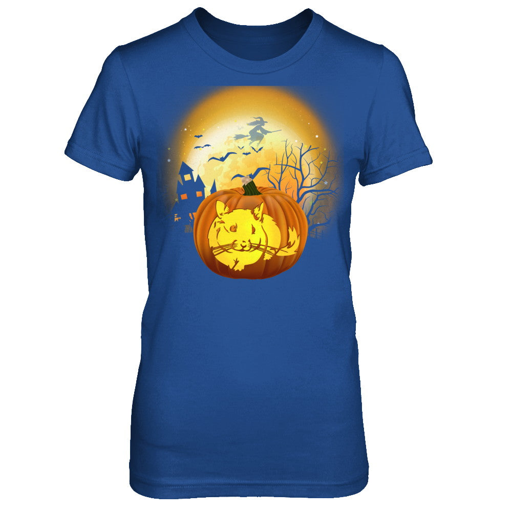 Pumpkin Chinchilla Halloween Human Costume T-Shirt & Hoodie | Teecentury.com