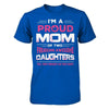 I'm Proud Mom Of Two Freaking Awesome Daughters T-Shirt & Hoodie | Teecentury.com