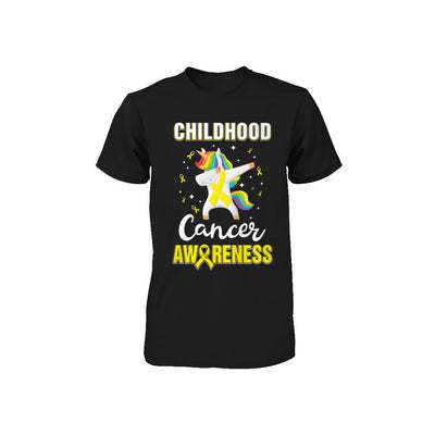 Childhood Cancer Awareness Cute Unicorn Warrior Youth Youth Shirt | Teecentury.com